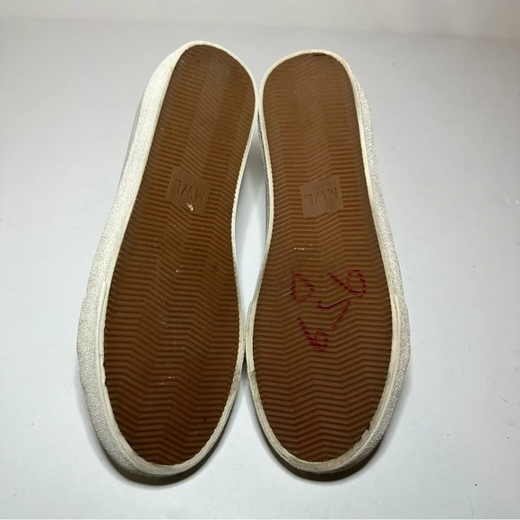Women's Madewell Sidewalk Low Top Sneakers Size 8 Wave Edition Leather (76 Box10 - Picture 7 of 9